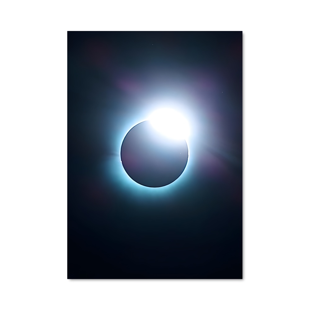 Poster Total éclipsé mystérieux